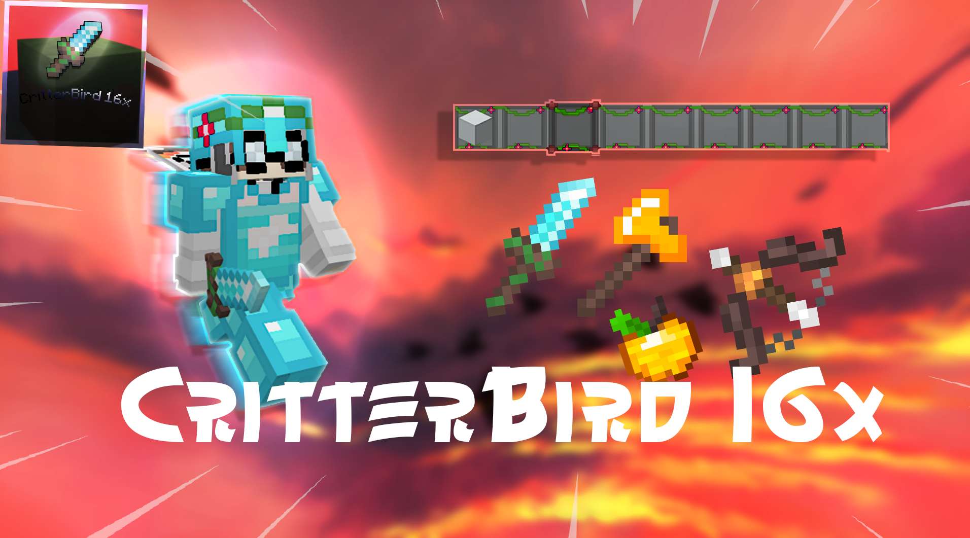 CritterBird Remastered   16x by ArKAH & by ArKAH made for CritterIsDahBird 400 sub special !  on PvPRP